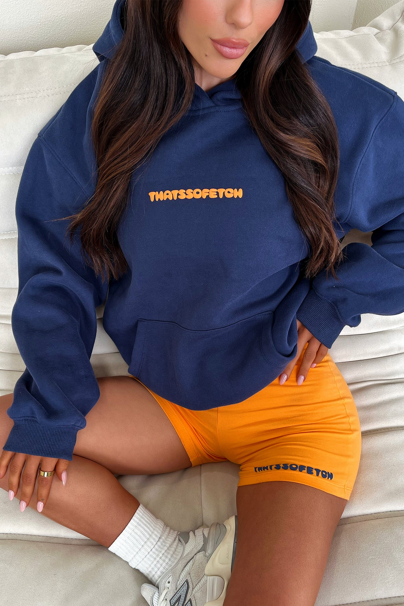 Series 3 Bike Shorts - Orange - Image 9