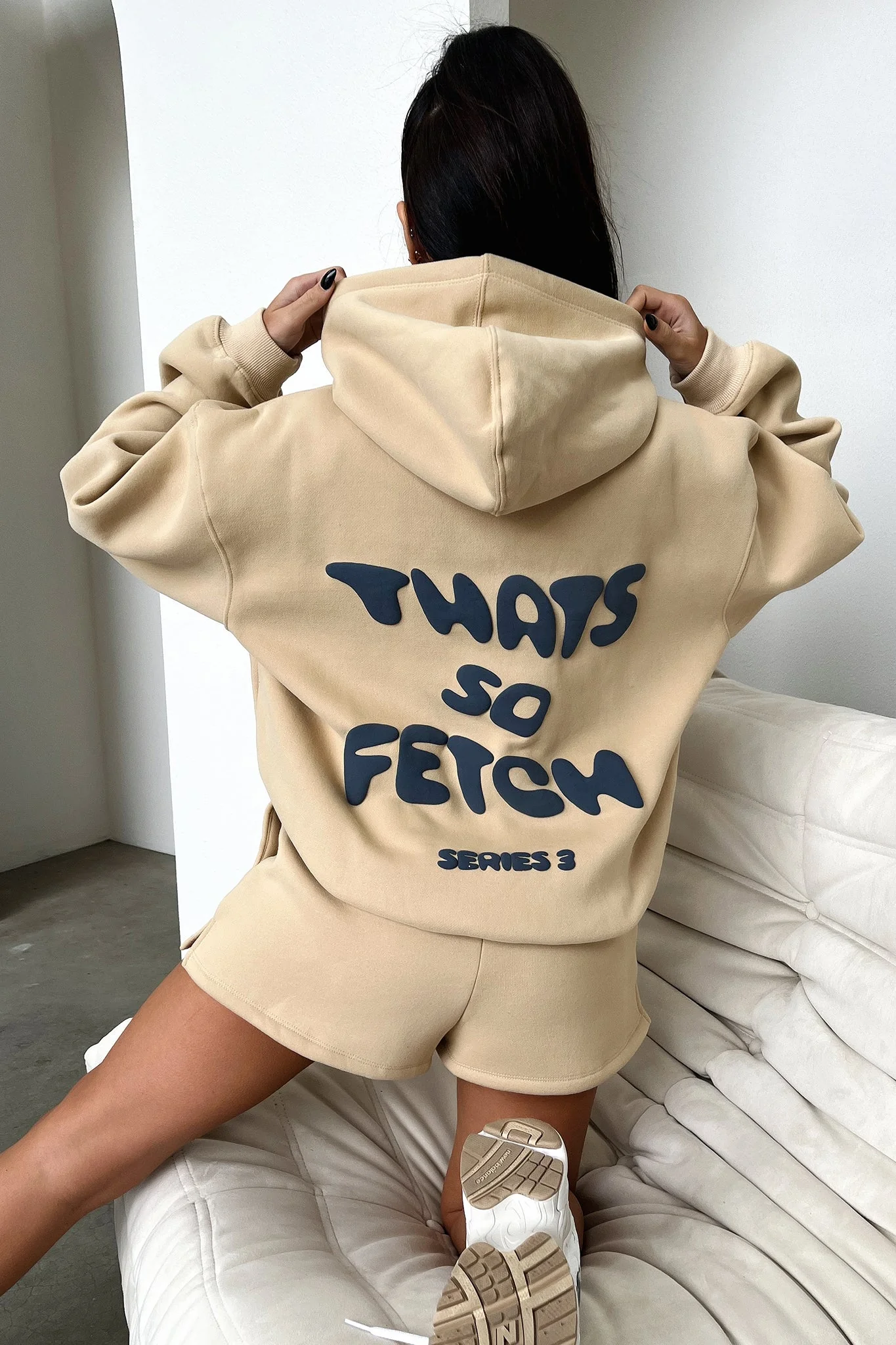 Series 3 Hoodie - Beige - Image 9