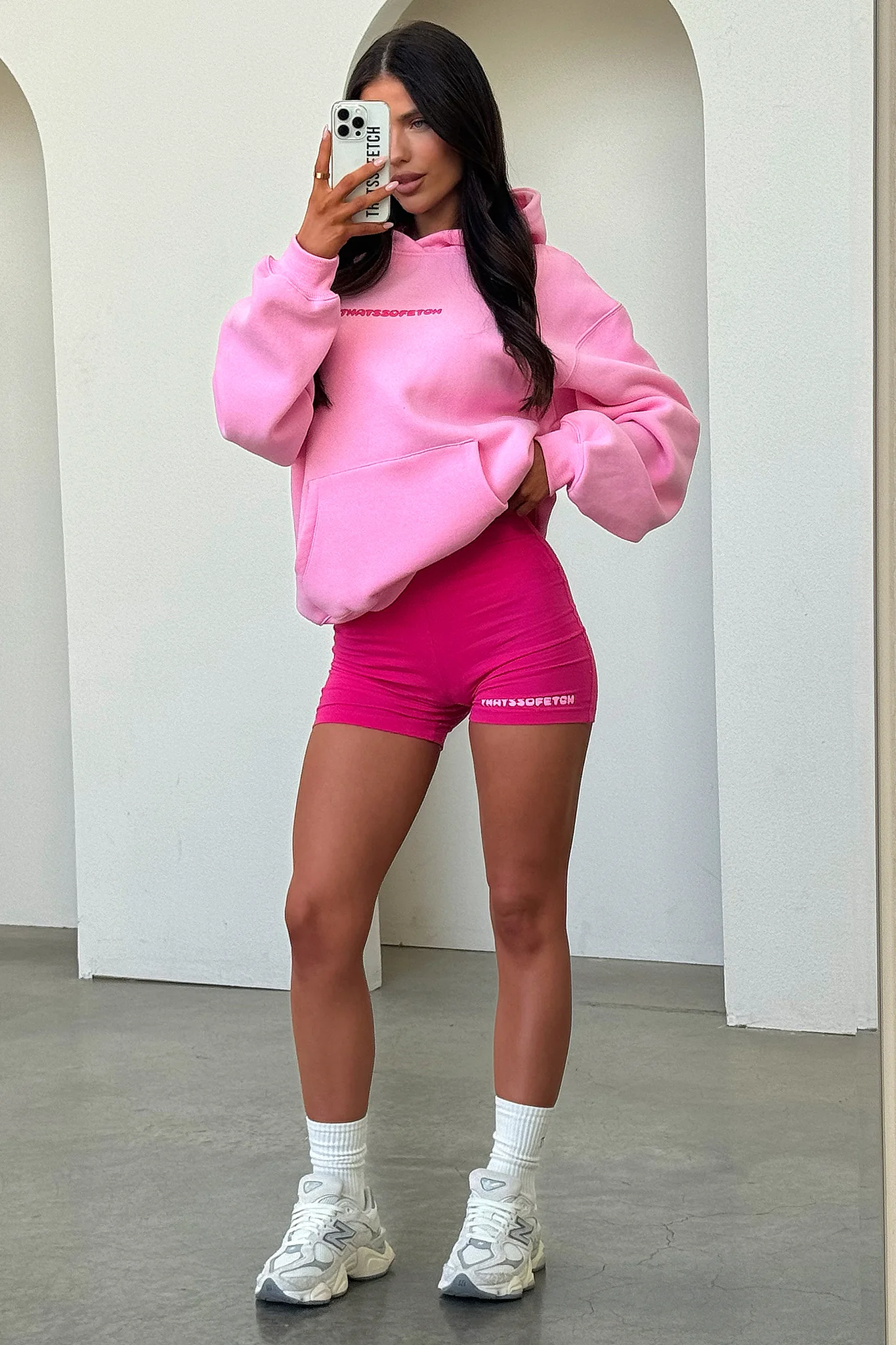 Series 3 Hoodie - Light Pink - Image 2