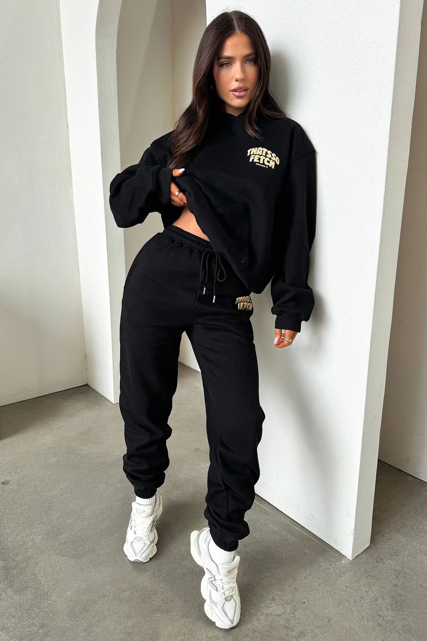 Series 5 Hoodie - Black/Gold - Image 4