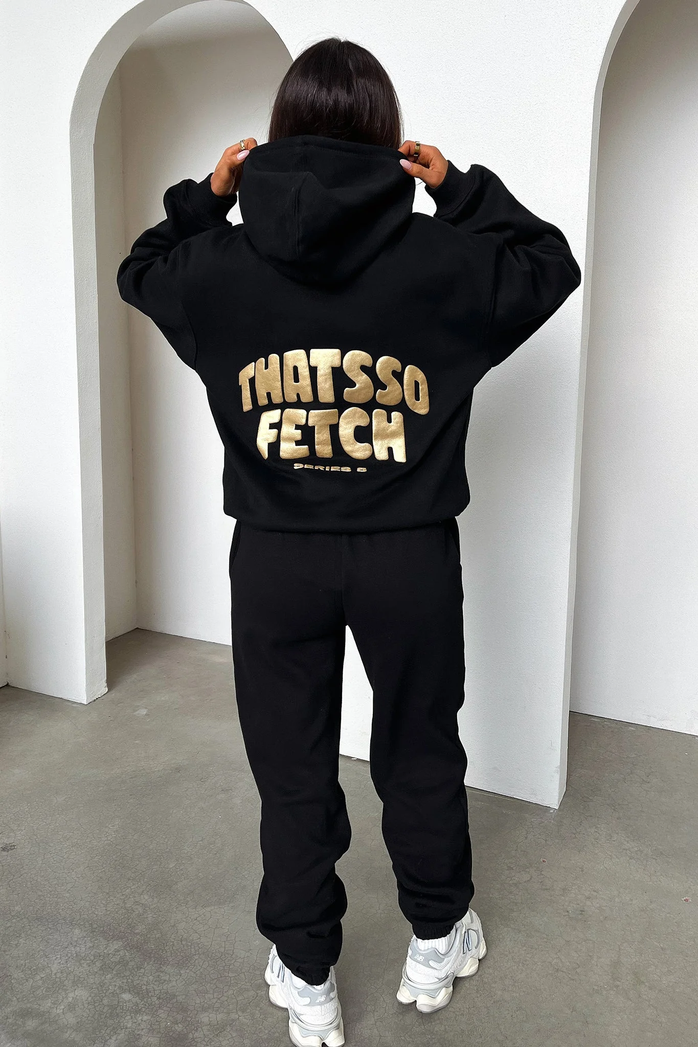 Series 5 Hoodie - Black/Gold - Image 6
