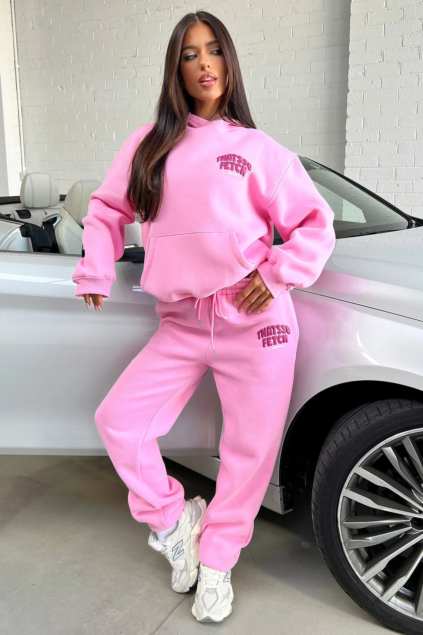 Series 5 Hoodie - Pink/Burgundy - Image 4