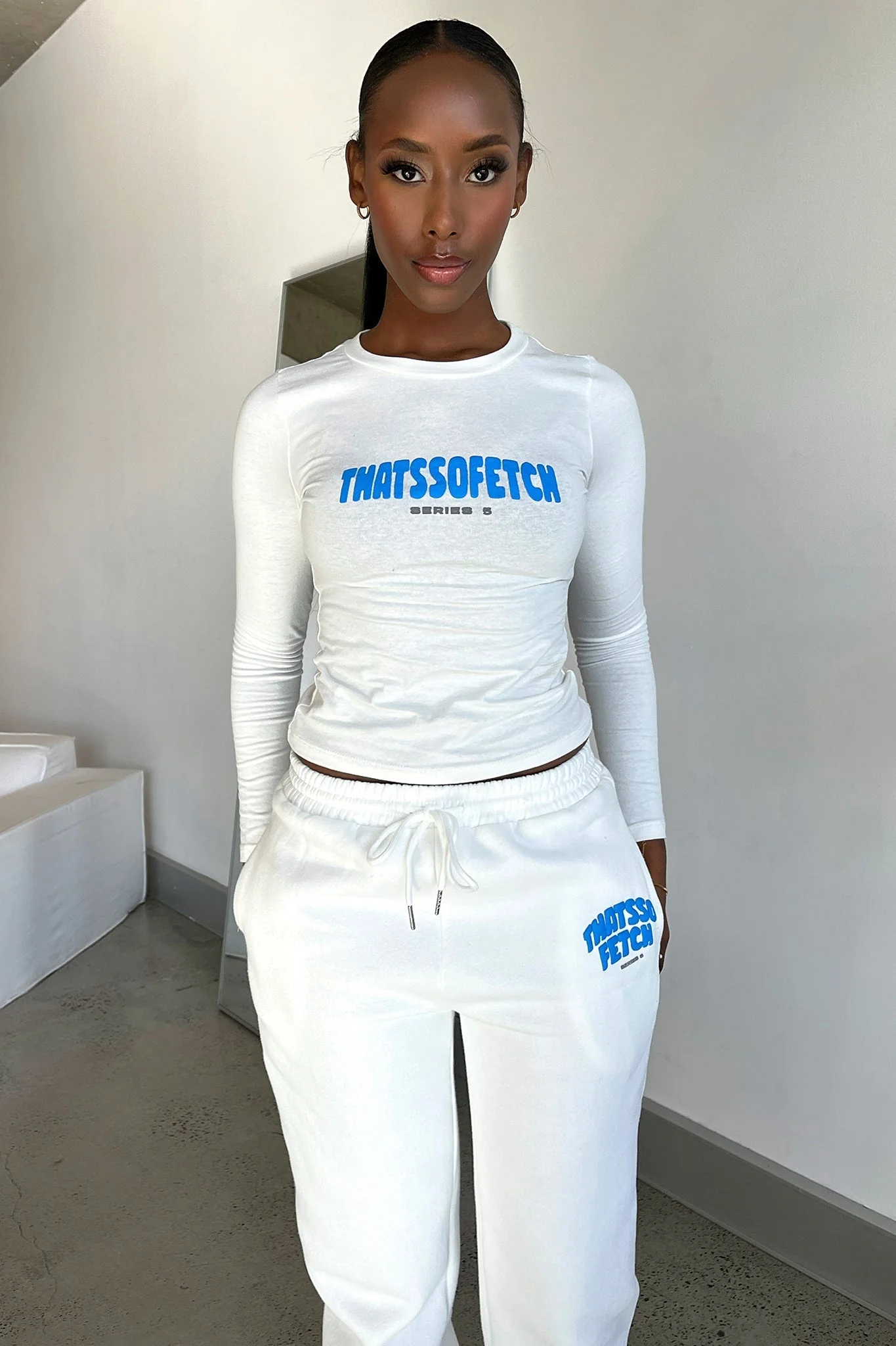 Series 5 Long Sleeve Tee - White - Image 7