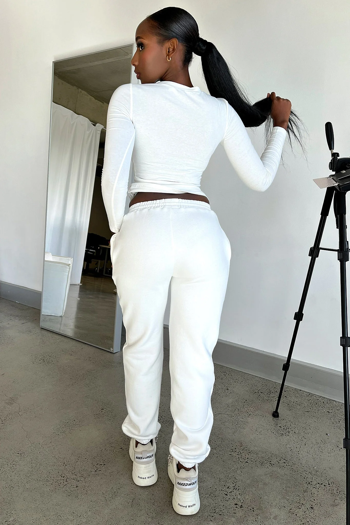 Series 5 Long Sleeve Tee - White - Image 9