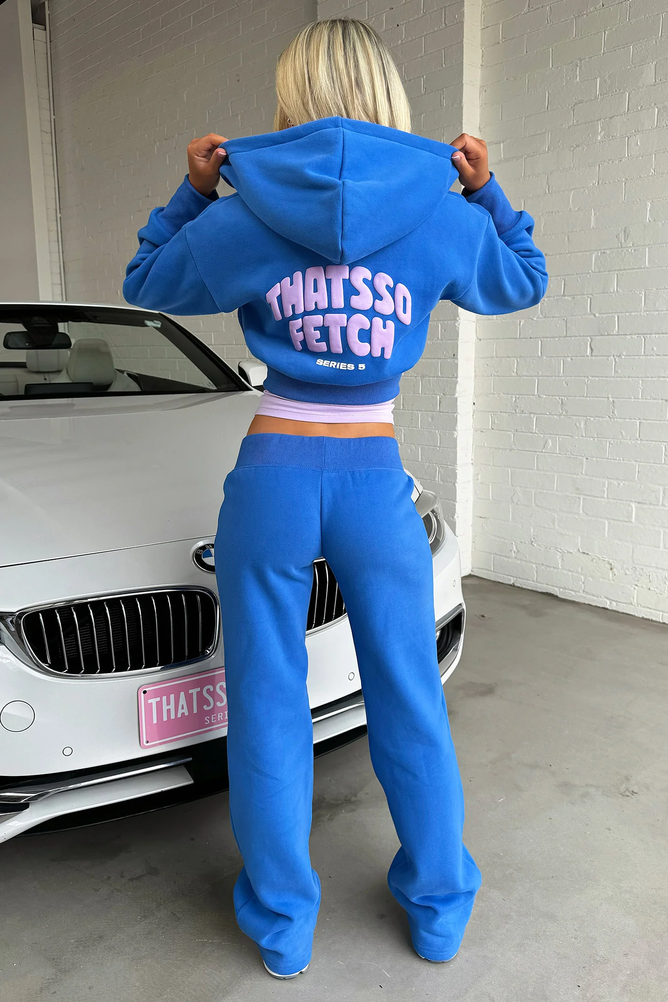 Series 5 Low Rise Sweatpants - Royal Blue - Image 9