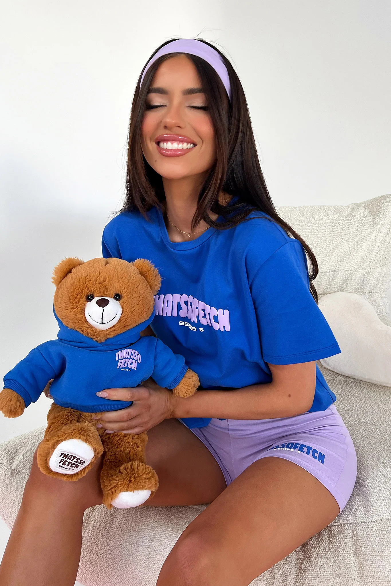 Series 5 Oversized Tee - Royal Blue - Image 3