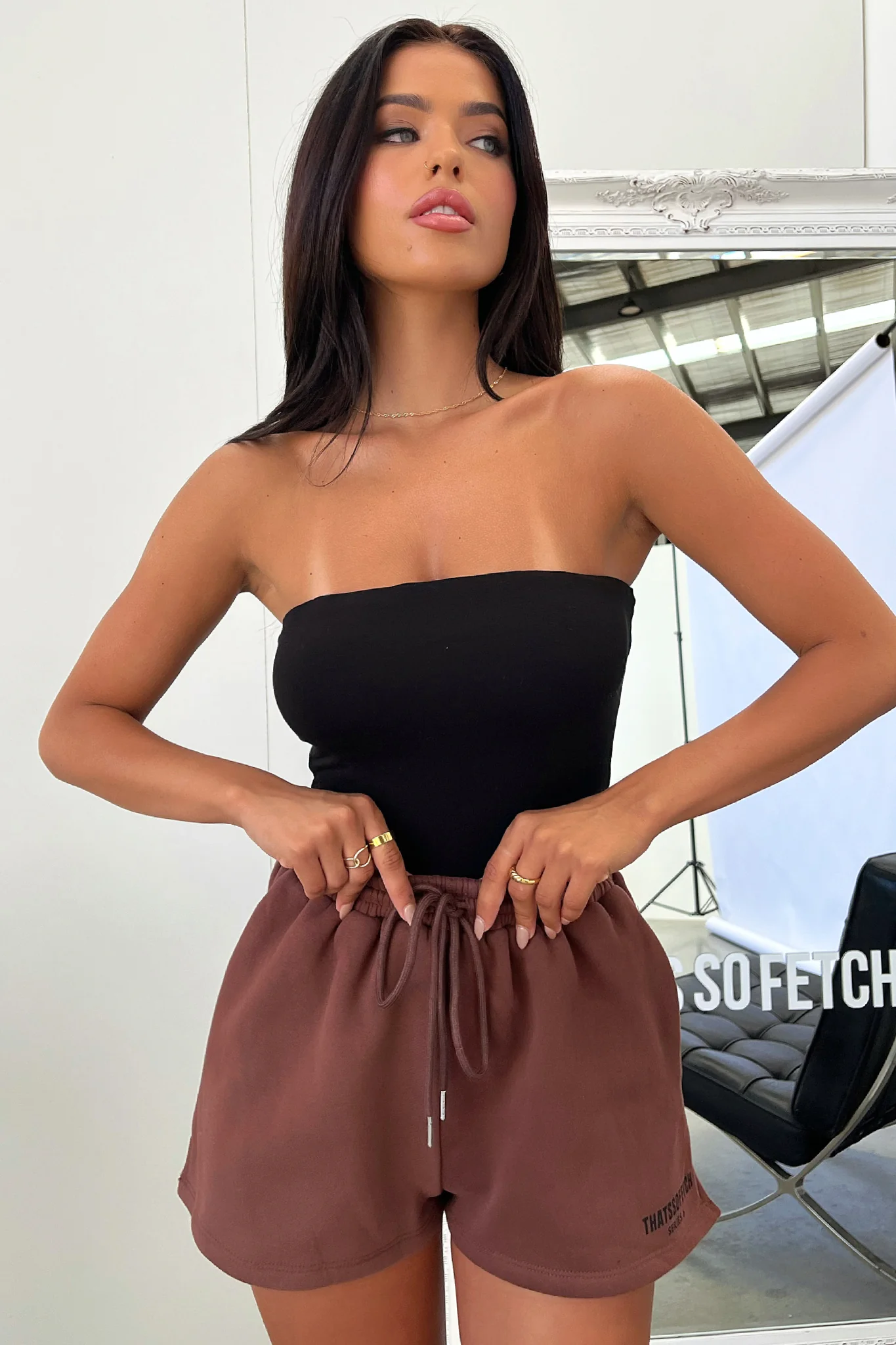 Series 6 Shorts - Brown - Image 4