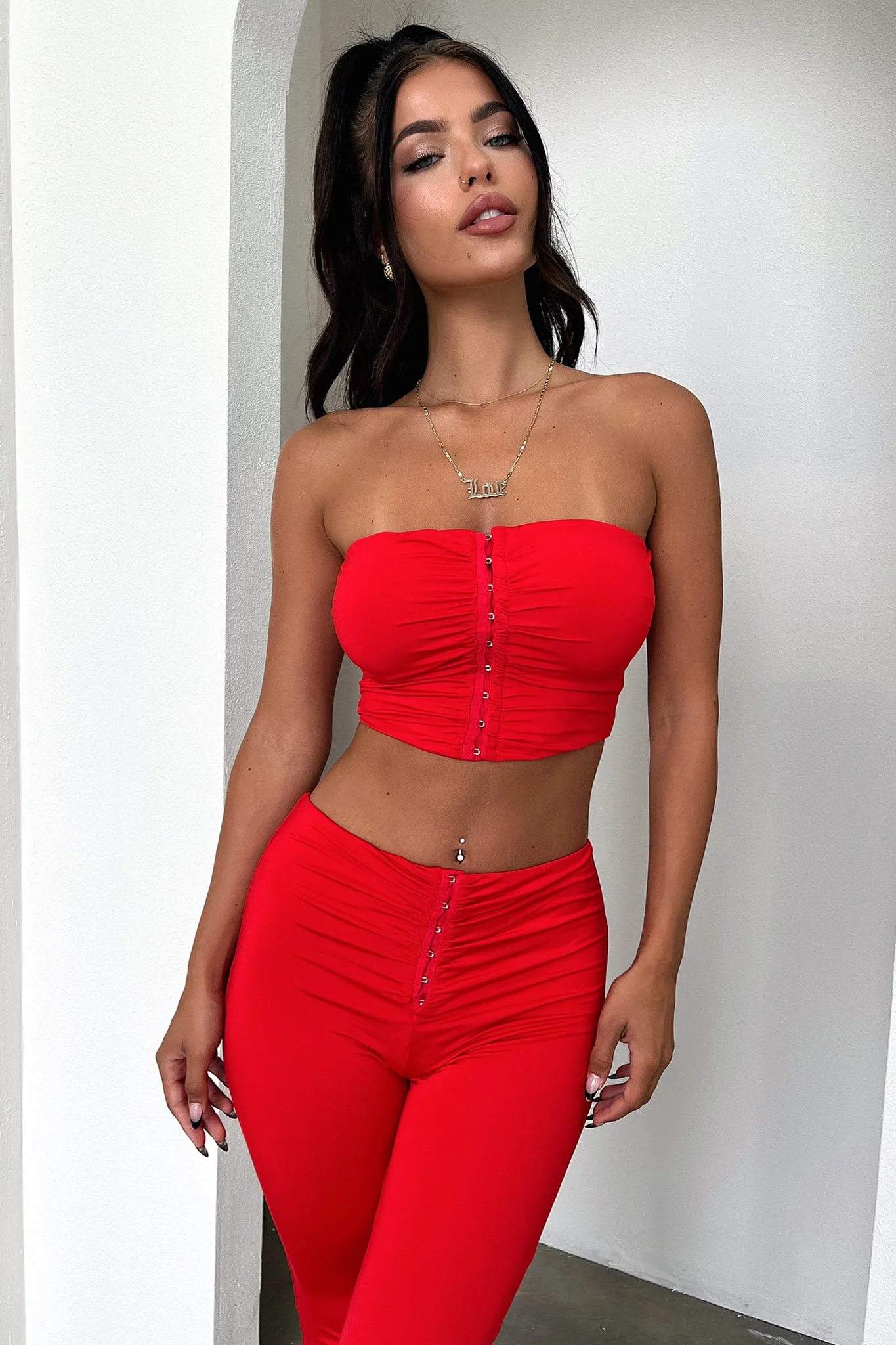 Tarla Crop - Red - Image 3
