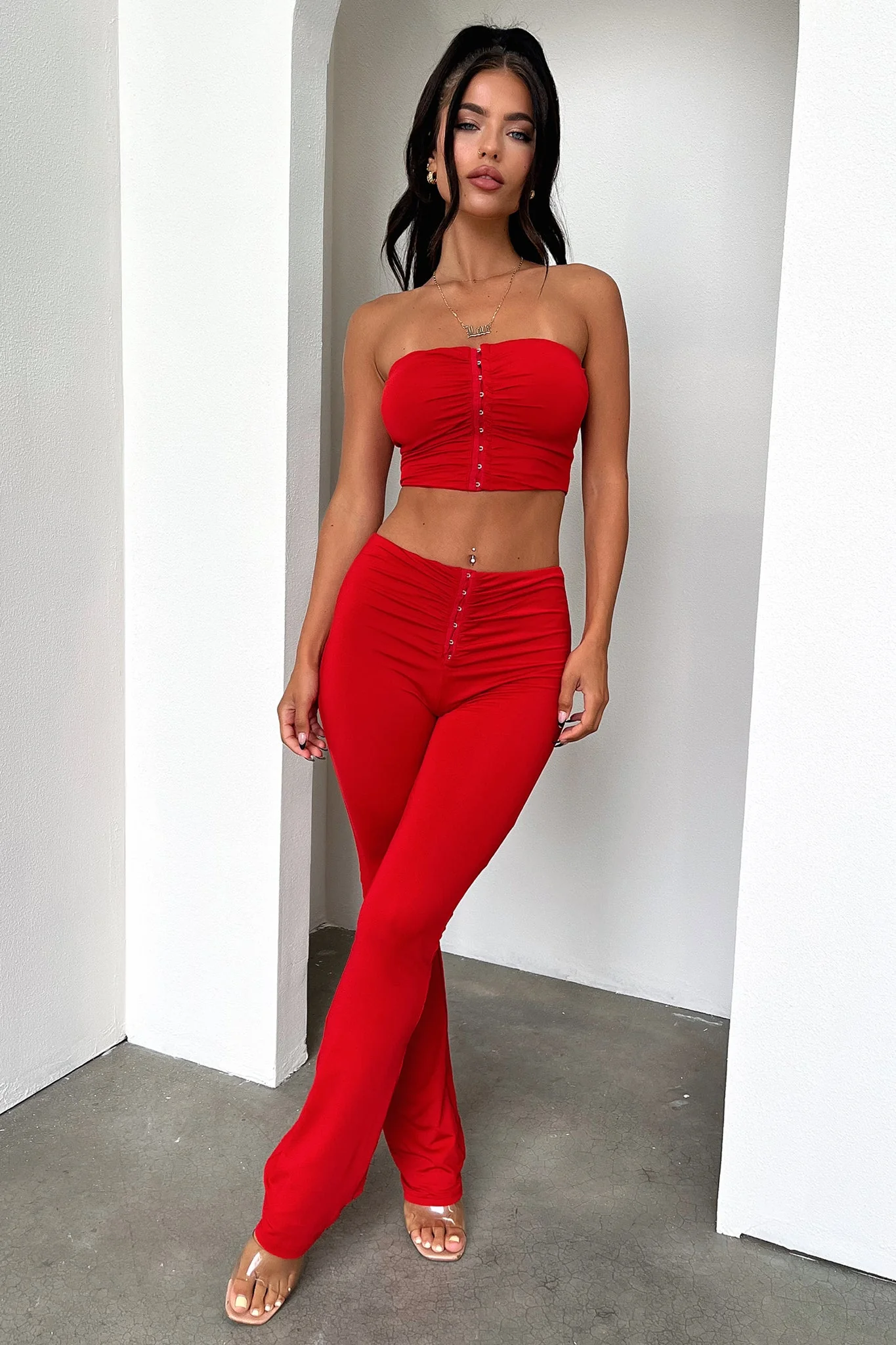 Tarla Crop - Red - Image 4