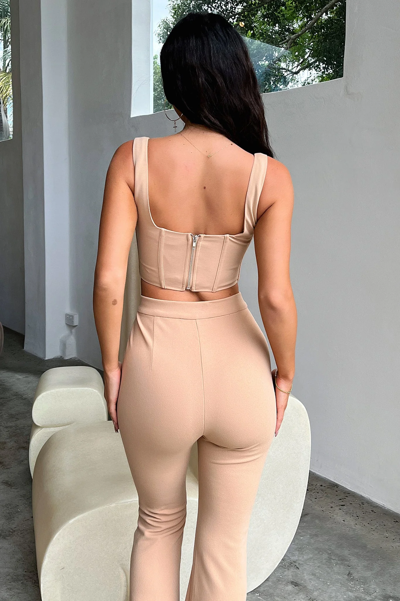 Token Flare Pants - Tan - Image 12