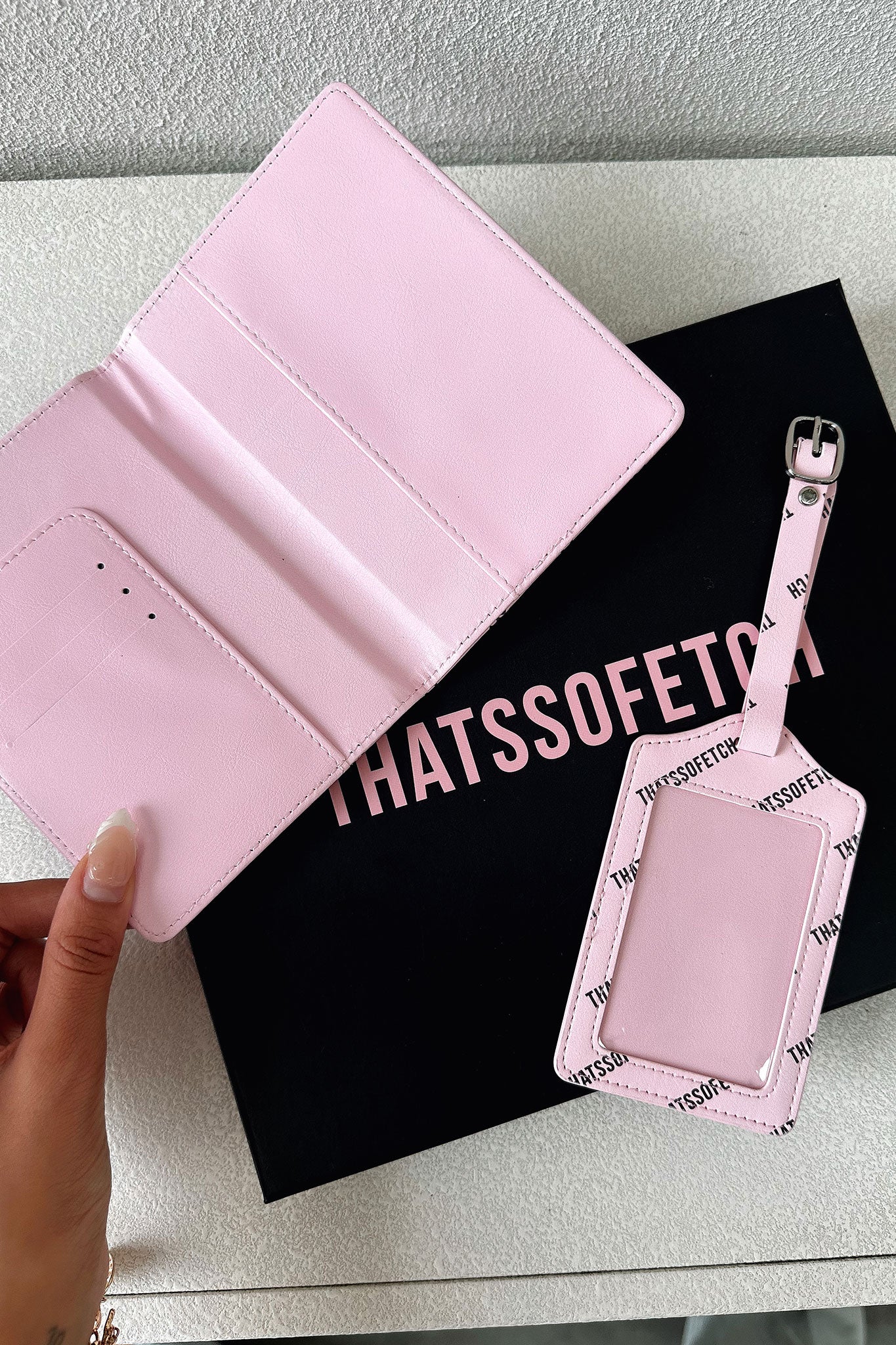 TSF Passport Holder and Luggage Tag Set - Image 3