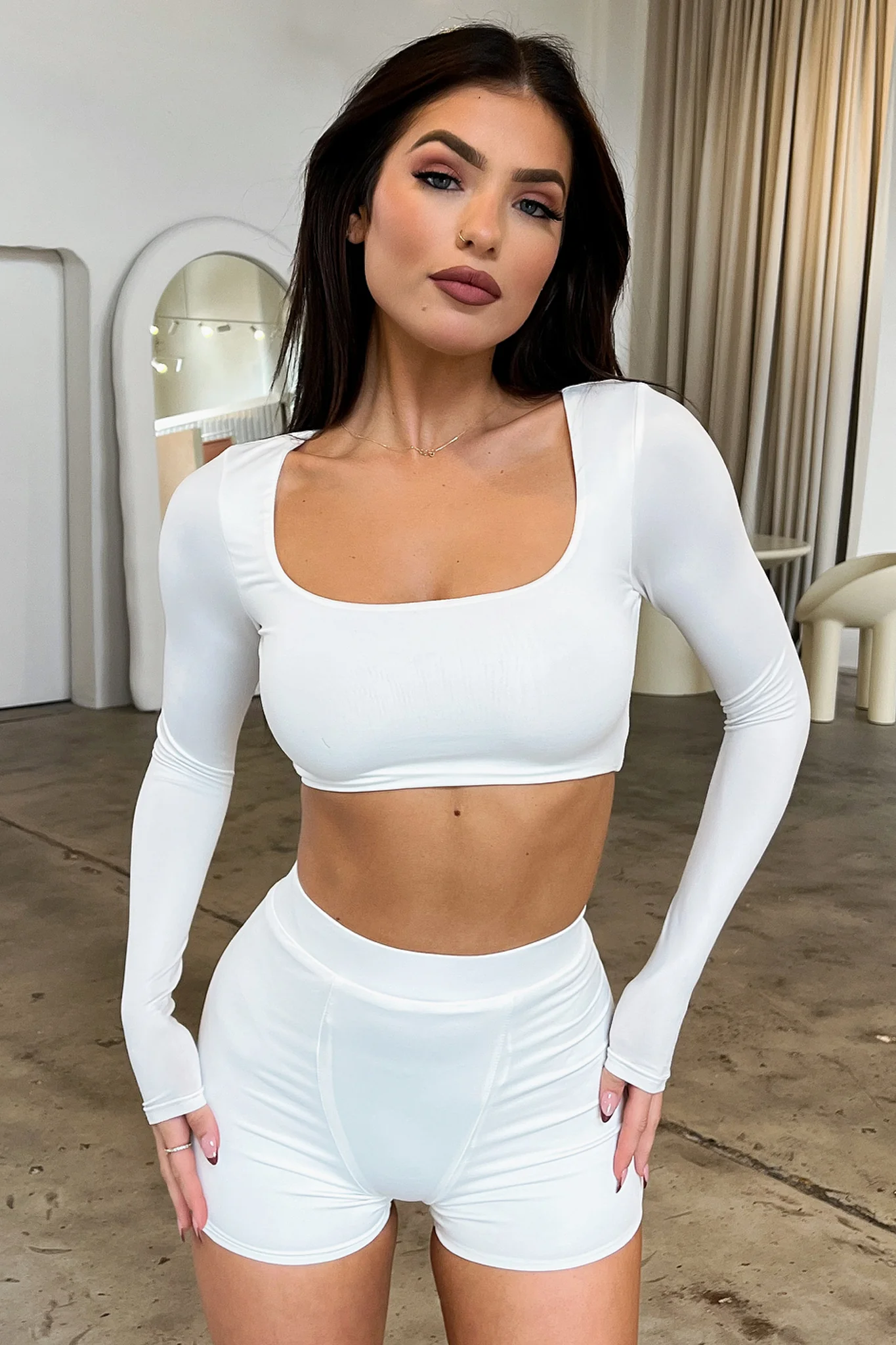 Vacay Shorts - White - Image 4