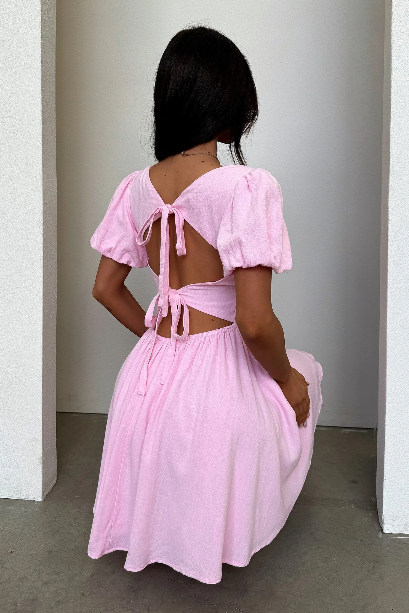 Whitney Mini Dress - Pink - Image 14