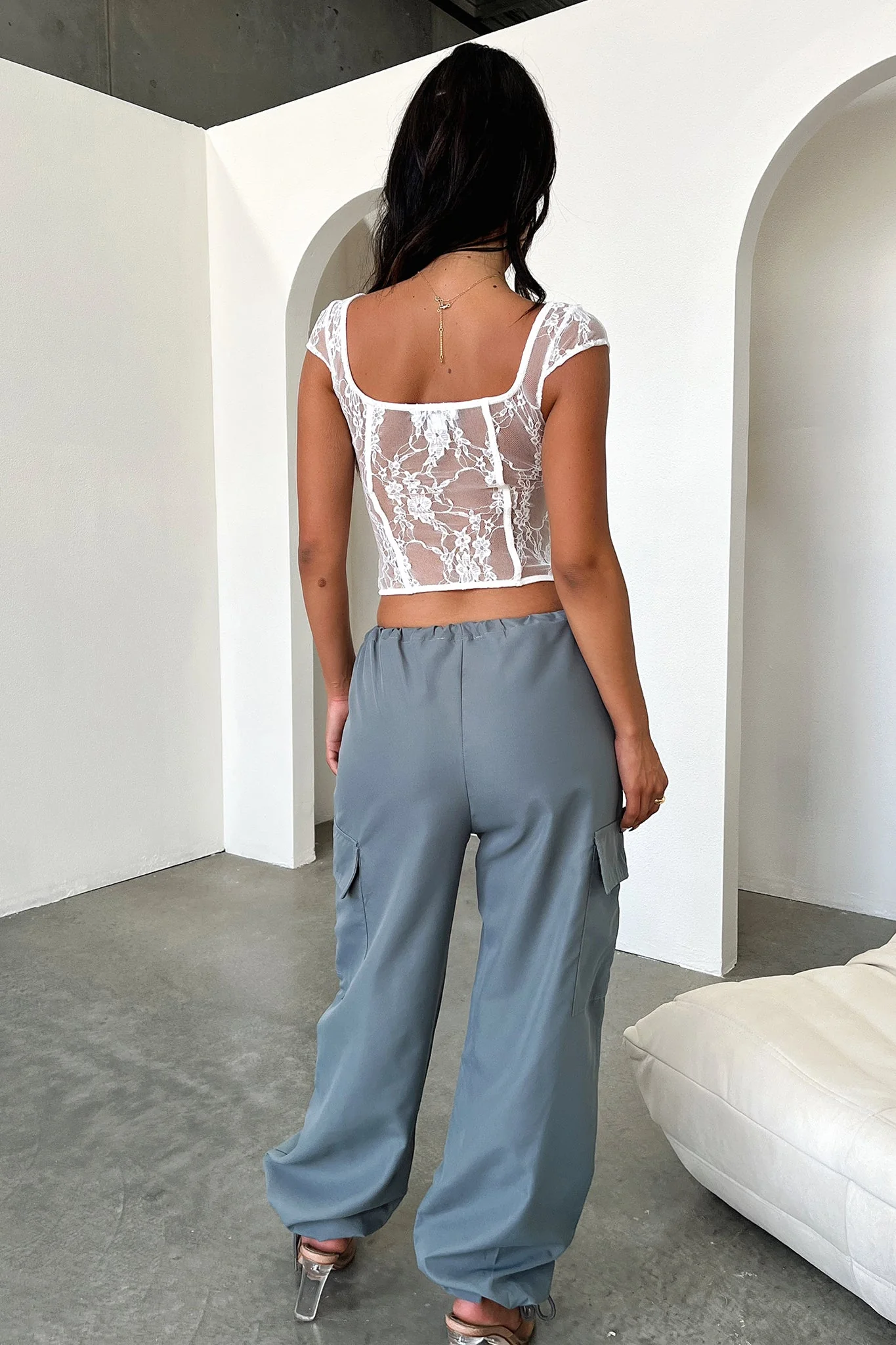 Zanna Crop - White - Image 9