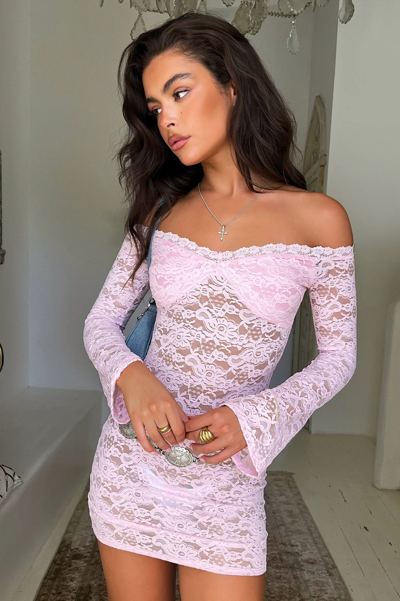 Zila Dress - Baby Pink - Image 6