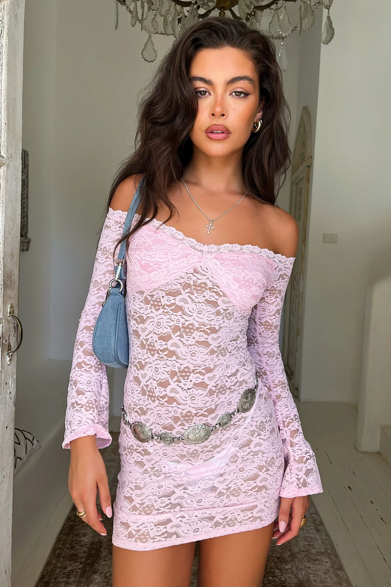 Zila Dress - Baby Pink - Image 7