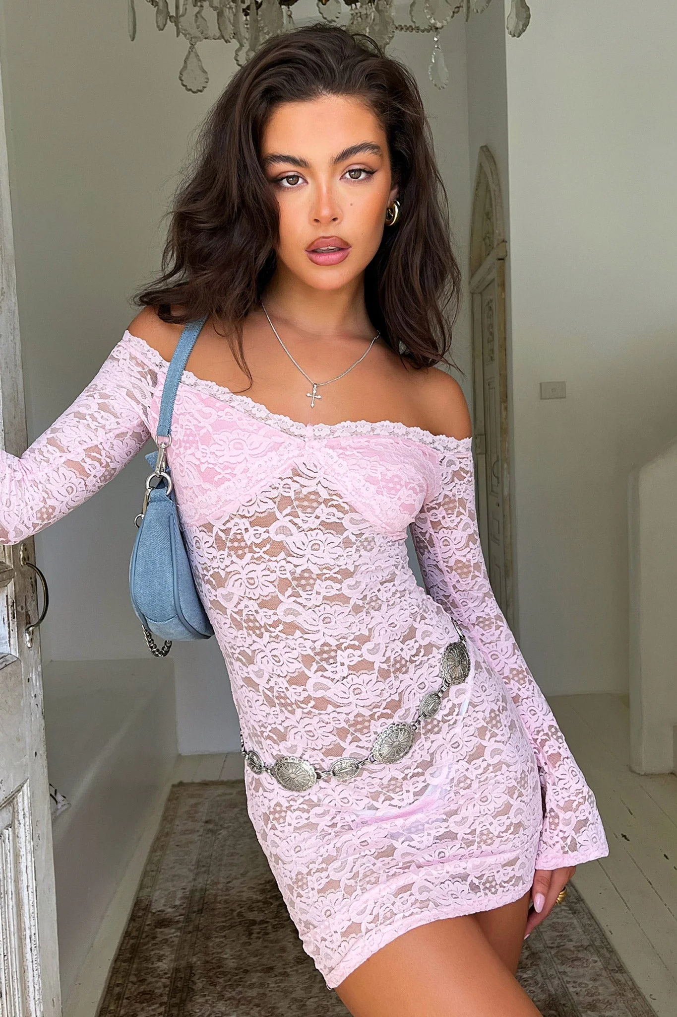 Zila Dress - Baby Pink - Image 8